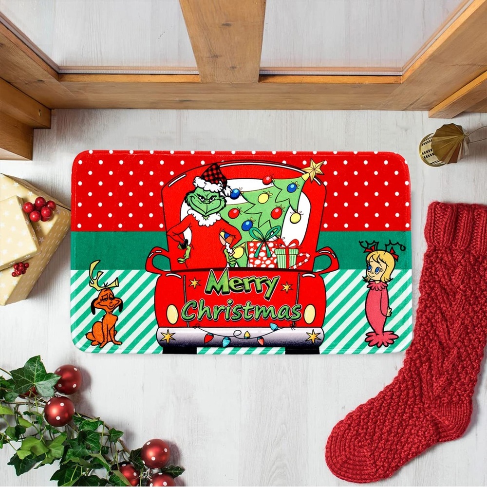 Christmas Matt Carpet The Grinch Who Stole Christmas